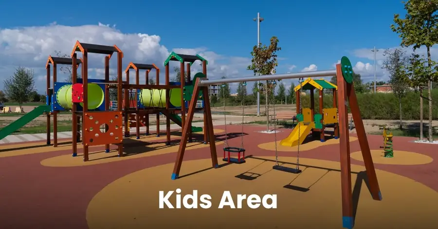 منطقة ألعاب الأطفال في The Icon Gardens